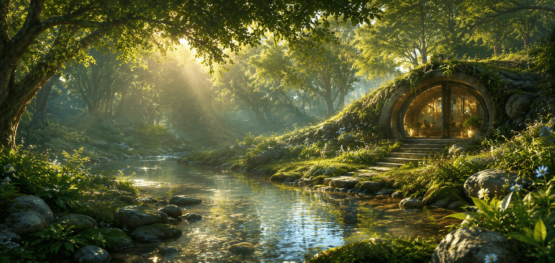 Eine Lichtung im Wald — die visuelle Welt von Aiolean